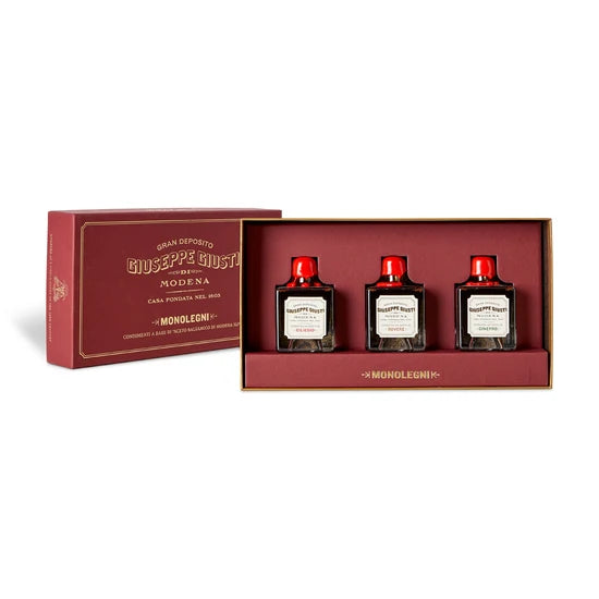 Giusti Single Wood Aged Balsamic Vinegar Collection