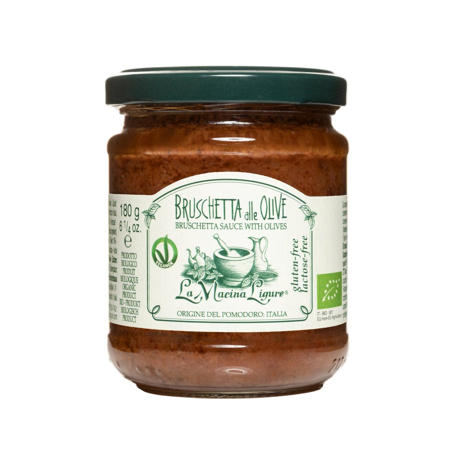 La Macina Ligure Organic Bruschetta with Olives