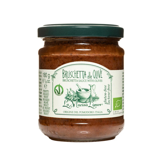 La Macina Ligure Organic Bruschetta with Olives