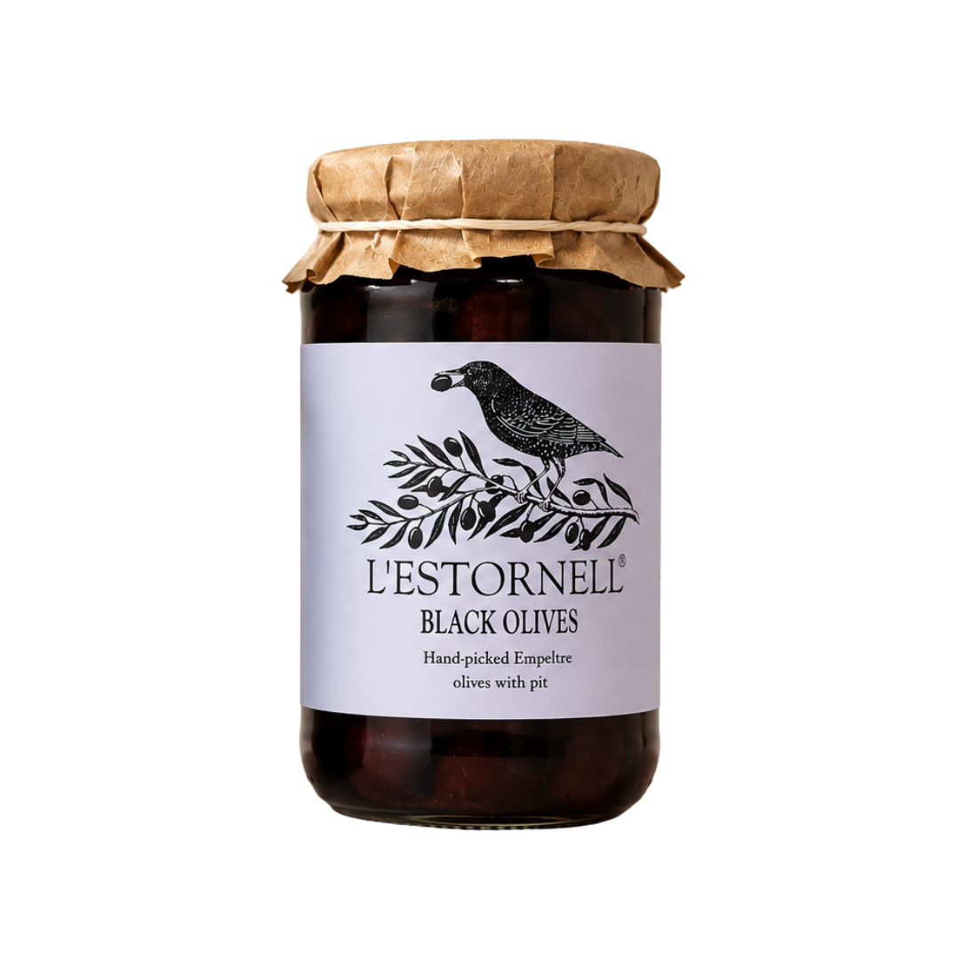 L'Estornell Black Olives