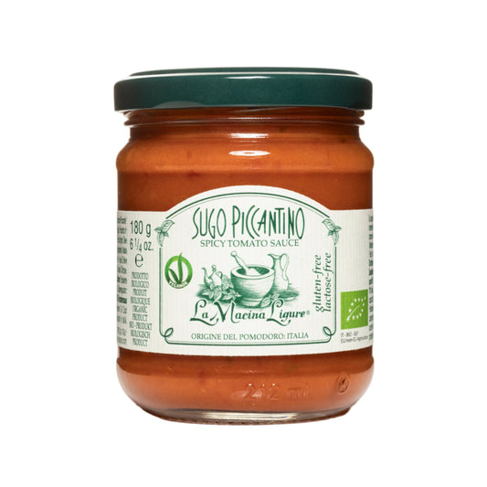 La Macina Ligure Organic Spicy Tomato Sauce