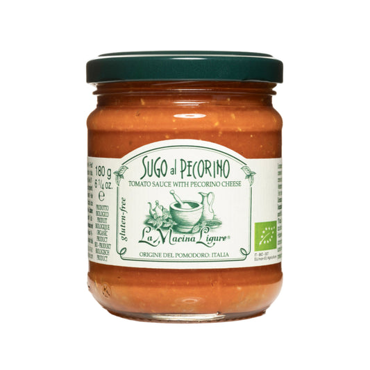 La Macina Ligure Organic Tomato Sauce with Pecorino